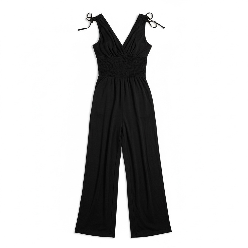 Lascana Black Sleek Fitted Jumpsuit, Size S